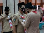 Fadjar Panjaitan Lantik Pengurus Mabicab dan Kwarcab Pramuka Jakarta Barat