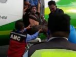 Menyusup ke Dalam Pesawat Citilink, Petugas Bandara Lempar, Pukuli, Mencambuk Hingga Menendangi Orang Gila