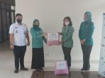 Minimalisir Penyebaran Covid-19, Kecamatan Penjaringan Bagikan 900 Masker Untuk Warga