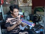 Miniatur Kereta dan Lokomotif Buatan Iskandar, Dilirik Sejumlah Negara hingga Omzet Mencapai Puluhan Juta