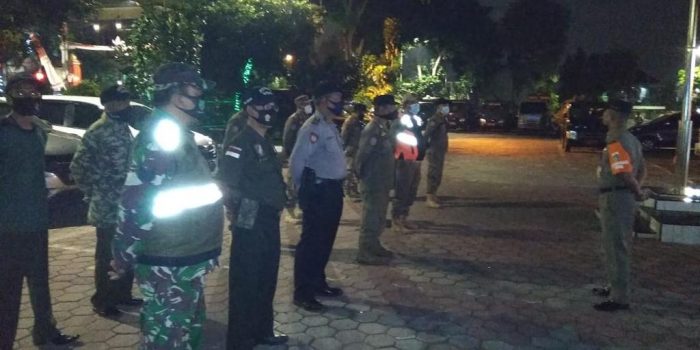 Ops Yustisi Cegah Covid-19, Petugas Gabungan Kebon Jeruk Gelar Apel 3 Pilar