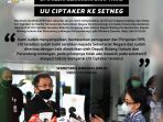 Sekjend DPR-RI Sudah Serahkan Draf Final UU Ciptaker ke Kemensetneg