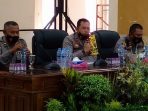 Polres Pulang Pisau Gelar Diskusi dengan Pimpinan Daerah Mengenai Cara Pencegahan Covid-19