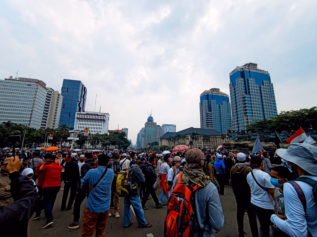 Kumpulan Penampakan Pendemo Kepung Istana 5 IMG 20201013 WA0032