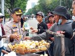 Pendemo Langsung Balik Kanan, Begini Trik Humanis KAPAM Sektor B Kompol Khoiri