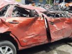 Dua Mobil Adu Banteng di Sleman, Korban Sempat Terlempar dari Dalam Mobil