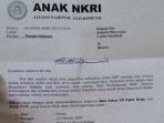 Beredar Surat Demo, Selasa Besok Anak NKRI Bakal Gelar Unras di Istana