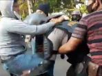 Skenario Penyamaran Demo Berujung Kesialan, Anggota Brimob di Thai Boxing Sama Rekanya Sendiri