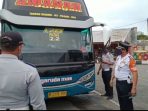 Jelang Libur Panjang, Terbus Kalideres Cek Kelaiakan Bus