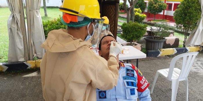 Lapas Khusus Gunung Sindur Gelar Swab Test Serentak