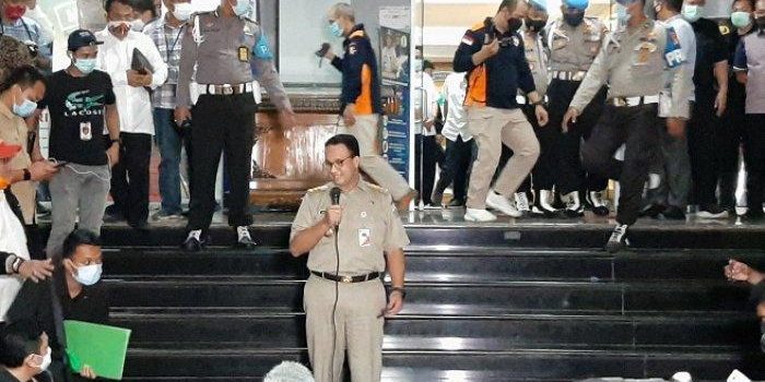 gubernur dki jakarta anies baswedan diperiksa ditreskrimum polda metro jaya