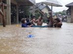 BPBD Lebak Catat Ratusan Rumah Terendam Banjir dan Rusak Akibat Longsor