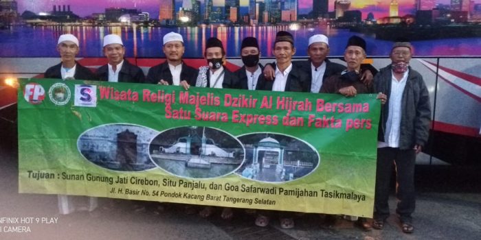 Wisata Religi Majelis Dzikir Al-Hijrah Bersama Satusuaraexpress dan Faktapers