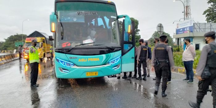 Jelang Aksi 1812, Polda Banten dan TNI Gelar Ops Yustisi Cegah Covid 19