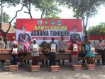 Kapolresta Bandara Soekarno-Hatta Gelar Bakti Sosial Rapid Test Gratis