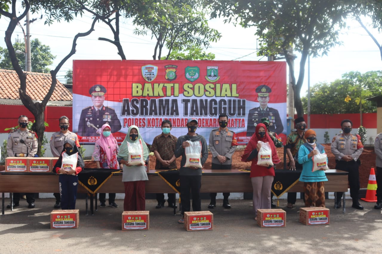 Kapolresta Bandara Soekarno-Hatta Gelar Bakti Sosial Rapid Test Gratis 1 IMG 20201224 WA0015