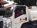 Putus Mata Rantai Covid, Hari Ini PMI DKI Terjunkan 7 Mobil Spraying Gunner