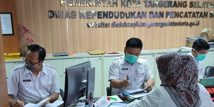 Pelayanan Disdukcapil Tangsel Meningkat