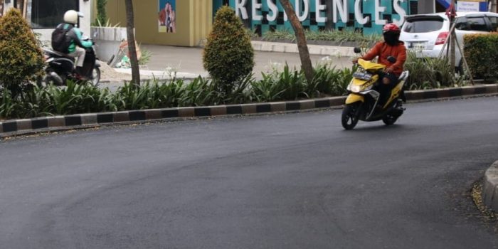 Baru Diaspal, Jalan Ciater Raya Serpong Berikan Rasa Nyaman Penguna Jalan