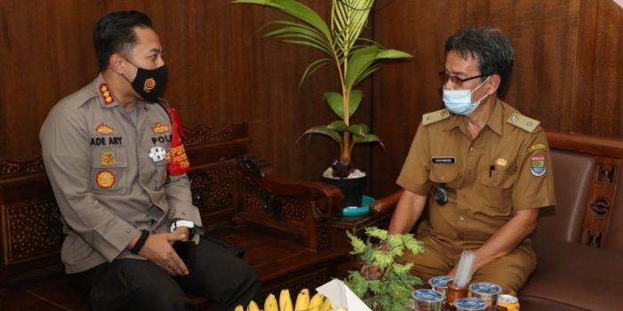 Kapolres Kota Tangerang Giat Kunjungan Kerja dan Silaturahmi Daerah Hukum Polsek Cikupa