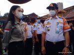 Kadis Perhubungan Tinjau Pelayanan Protokol Kesehatan di Terminal Kalideres