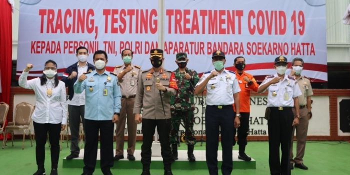 Kapolresta Bandara Soetta Pimpin Pelaksanaan Tracing, Tracking dan Treatment