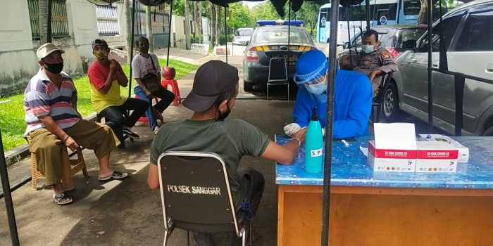 Polsek Pesanggrahan Ajak Warga Rapit Test Gratis 2 IMG 20210201 WA0027