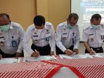 Lapas se-Kabupaten Bogor Deklarasi Janji Kinerja Kerja dan Pencanangan Zona Integritas 2021
