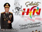 Kapolda Banten : Selamat Hari Pers kepada Seluruh Wartawan di Banten