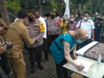 Danramil 05/Cpt Dampingi Tiga Pilar Gelar Swab Anti Gen Gratis