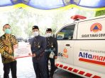 Hasil Donasi Alfamart, Lazismu Salurkan Ambulance Kepada BPBD Tangerang