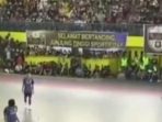 Pertandingan Futsal ‘Polsek Medan Kota Vs Alwashliyah’ Dipadati Penonton Dinilai Langgar Prokes