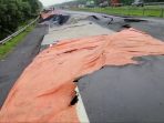 Jalan Tol Cipali Amblas, Pengelola Berlakukan Penutupn Jalan dan Contraflow