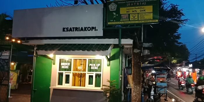 Launching Kafe ‘Ksatriakopi’, Owner Melihat Peluang Besar di Kawasan Srengseng