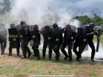 Asah Kemampuan, Personel Batalyon C Resimen 1 Pasukan Pelopor Lakukan Latihan CQB