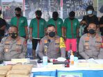 Polres Jakbar Ungkap 144,5 ton Narkoba Jenis Ganja
