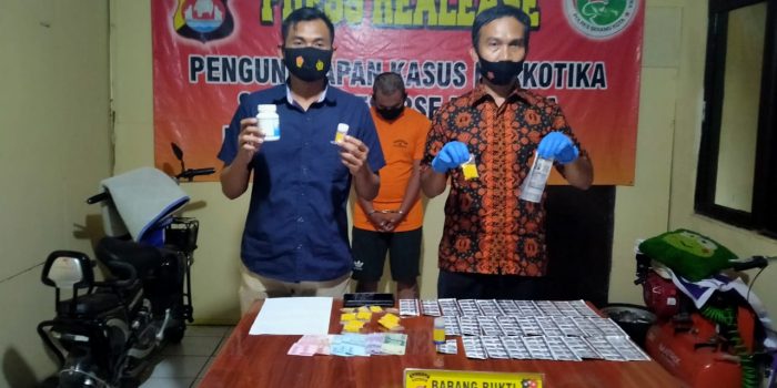 Satresnarkoba Polres Serang Kota Berhasil Tangkap Pelaku Peredaran Obat Keras