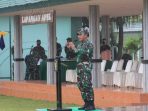 Wakasad Pimpin Upacara Penerimaan Satgas Mamuju