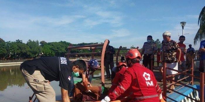 Mayat Perempuan Tergeletak di Bantaran Sungai Cisadane