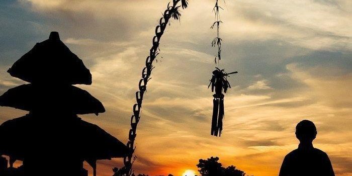 tribun bali ilustrasi nyepi
