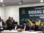 Pemerintah Tetapkan Awal Ramadan 1442H Jatuh pada 13 April 2021