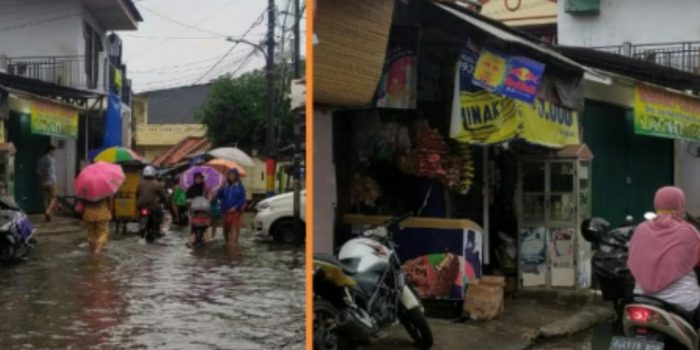 Genangan Air Di Darma Wanita Rawa Buaya Sudah Surut