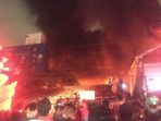 Diduga Karena Bakar Sampah,Satu Rumah Hangus Terbakar