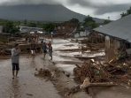 Banjir Bandang NTT, Pemukiman Porak Poranda Serta 54  Orang Meninggal