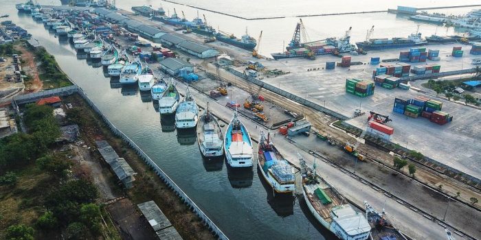 Foto Aerial Pelabuhan Sunda Kelapa via instagram