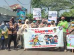 Kelurahan Pegadungan Sosialisasi Bahaya Narkoba dan Covid-19