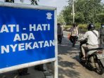 Sekitar 1.359 Kendaraan Terpaksa Harus Putar Balik di Titik Penyekatan Bekasi-Karawang
