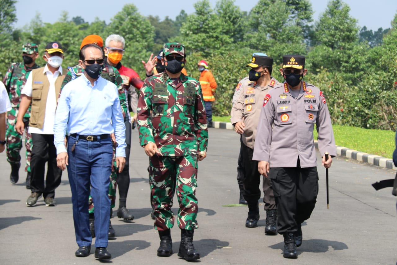 Upaya Panglima TNI, Kapolri dan Kepala BNPB Tangani Kasus Covid-19 di Kudus 1 IMG 20210606 WA0011