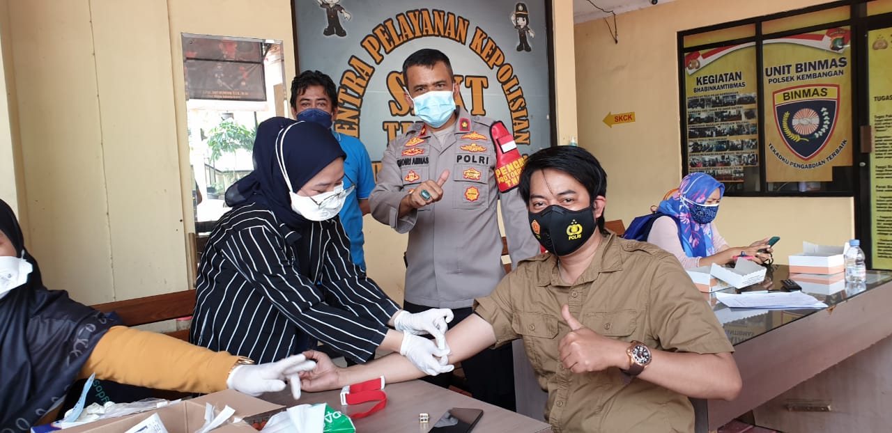100 Peserta Disuntik Vitamin C di HUT Bhayangkara ke-75 2 IMG 20210703 WA0010