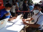 HUT Polri Ke-75, Polres JakBar Terjunkan Mobil Vaksinasi Jangkau Warga Meruya Utara